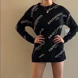 SOLD!!! Balenciaga Logo Sweater